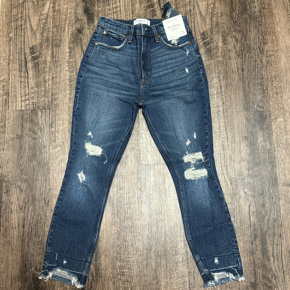 Abercrombie High-rise Skinny Jeans